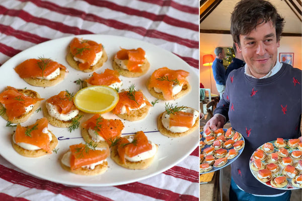 Smoked Salmon Blinis