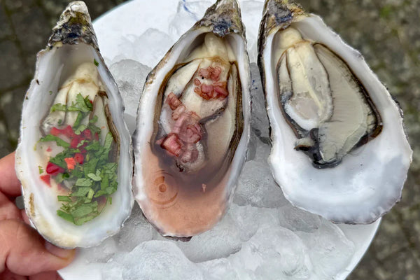 Oysters Three Ways
