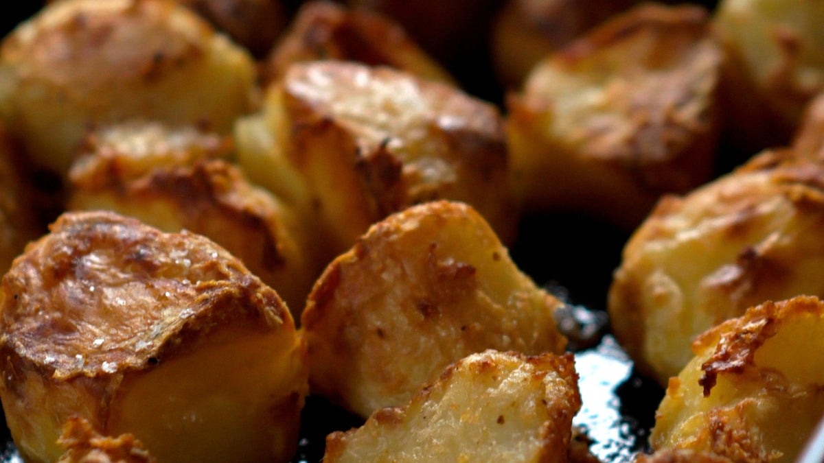 Garlic Butter Roast Potatoes