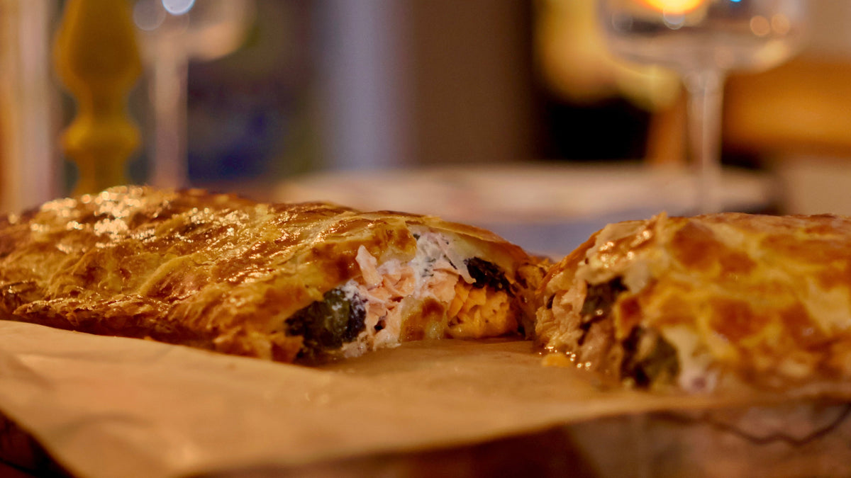 Christmas Chalkstream Trout en Croûte