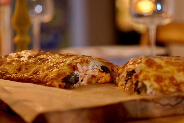 Christmas Chalkstream Trout en Croûte