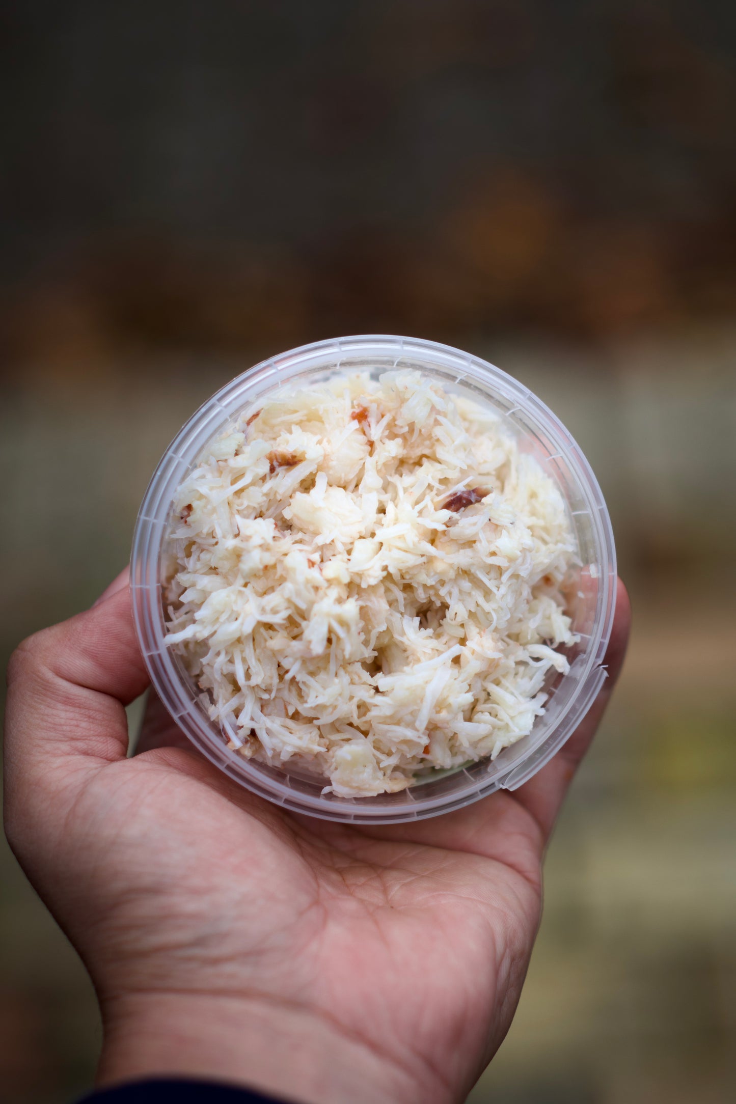 ❄️ Hand-Picked White Crab Meat